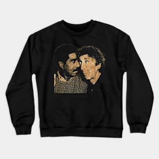 VINTAGE - RICHARD PRYOR & GENE WILDER WHITE Crewneck Sweatshirt